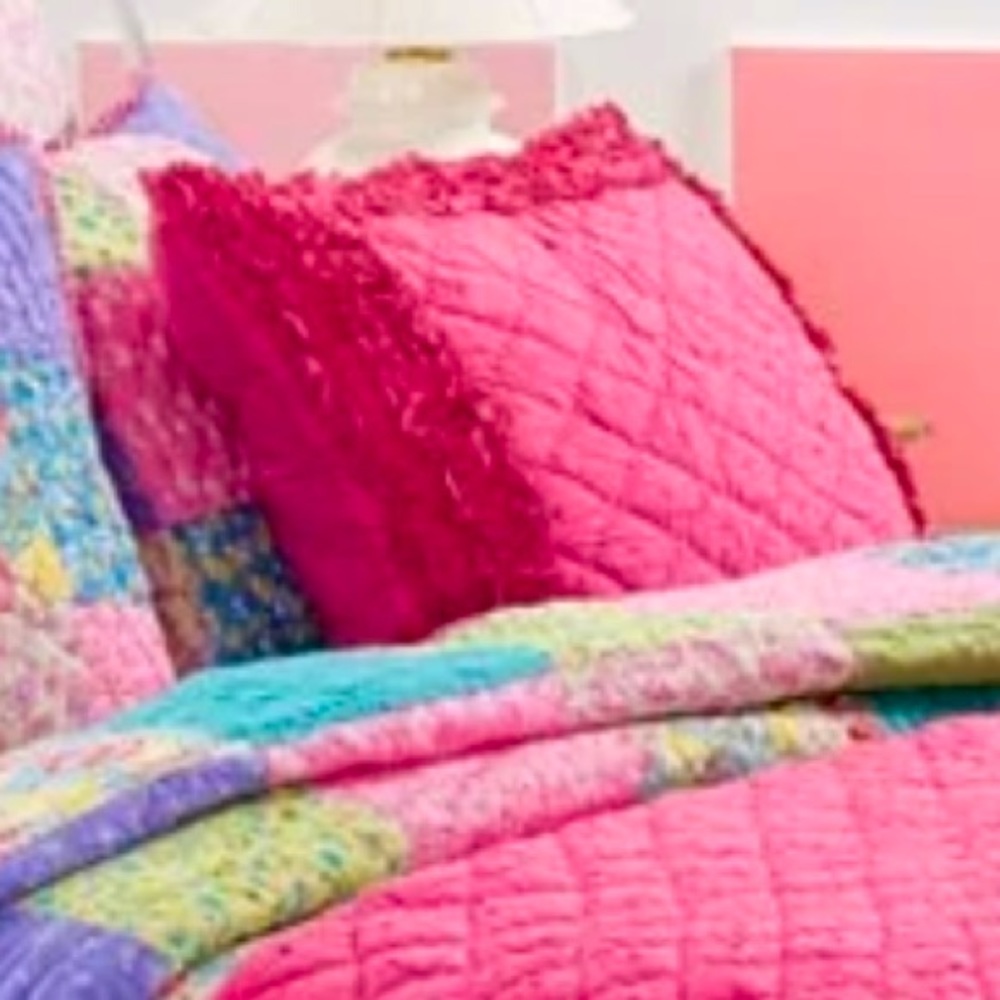 New Pink Chelsea Euro Sham - Picture 1 of 3